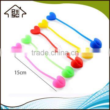 NBRSC Multifunctional Heart Shaped Silicone Food Bag Seal Clip Supplier photo-5