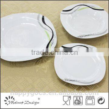Porcelain Round Ceramic Dinnerware Sets 20pcs/30pcs photo-5