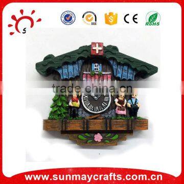 Oem hot sale 3d polyresin souvenir switzerland fridge magnet