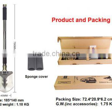 Earthquake Rescue Equipment Offroad Shovel Self-driving Emergency Shovel Military Folding Snow Shovel Survival Spade photo-4