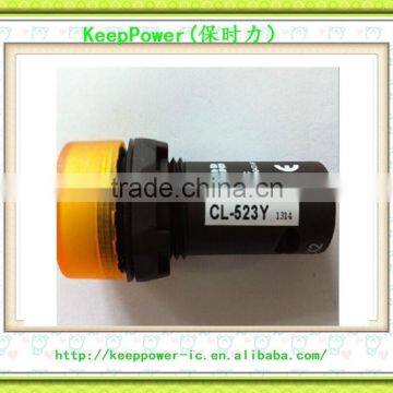 New and Original Button and Indicator Lights Yellow LED 230VAC CL-523Y photo-2