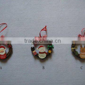 Christmas rattan wreath JA01-W4439