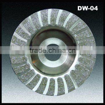 "Electric - Coated" Diamond Cup Wheel