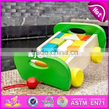 2017 New Design Best Preschool Construct Wooden Blocks Toys for Kids W13C034 photo-2