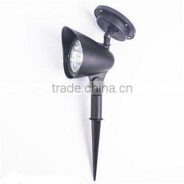 3-LED Solar Power Garden Lamp Spot Light Outdoor Lawn Landscape Path Spotlight photo-2