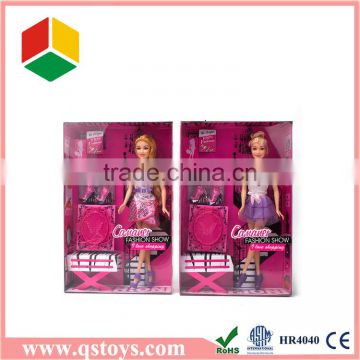 Promotional dolls toy set for girl