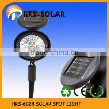 outdoor LED garden solar spotlights