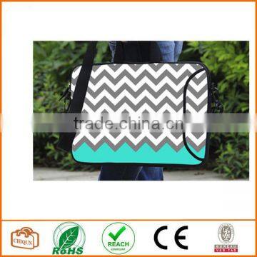 Turquoise Mint Green Neoprene Laptop Shoulder HandBag,TsuiWah(TM)12" 12.1" 12.5"13" 13.3" 13.4" Inch Laptop photo-4
