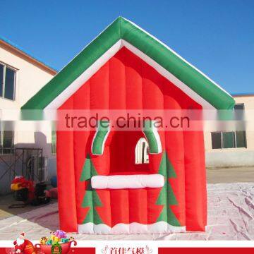 2016 Best Popular Inflatable Christmas Santas House With Factory Lower Price photo-5