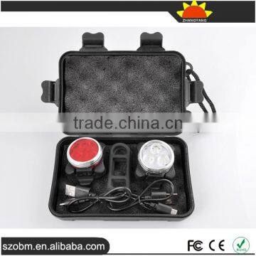 Bicycle Accessories USB Bicycle Led Light,front Tail Bike Light Kit photo-4