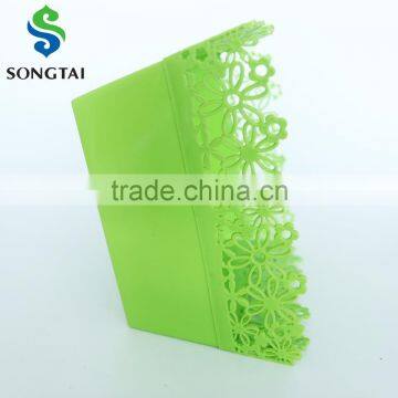 2016 New Style Plastic pp Square Fruit Basket With Sunflower photo-2