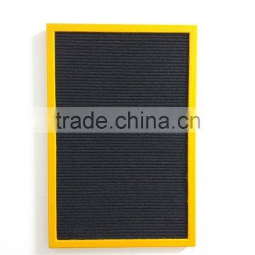 12''*18'' Letter Board Gold Frame Backing With Slots to Insert Letters Includ Letters photo-6