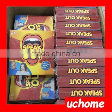 UCHOME Hot Speak Out Game Watch Ya' Mouth Funny Family Mouth Guard Party Board Game photo-6