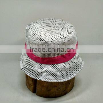 KaiHong Hat Factory 2015 New Girl Fisherman Hat Order Custom Mesh Splicing photo-2