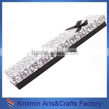 Customized design handmade velvet medal box with ribbon