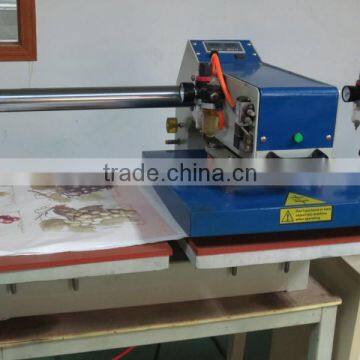 Double Air Used Heat Transfer Press Machine Upslide Automatic photo-2