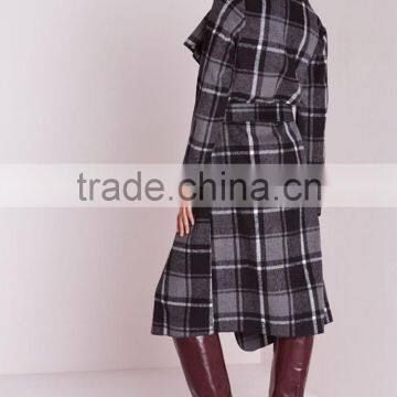 Ladies Fancy Printed Longline Waterfall Winter Coats photo-4