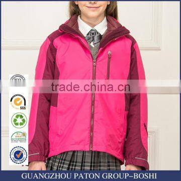 New Design Uniform For Student Zipper School Sport Jacket