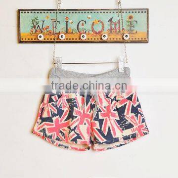 2016 Fashionable Hotsale Allover Print Single Jersey Ladie's Short photo-2