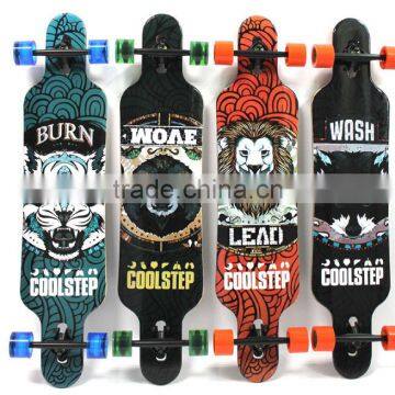 HSJ104 Custom Mini USB Charge Led Skateboard for Adult photo-4