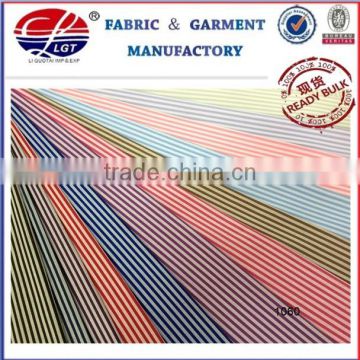 T & G 65% spun polyester 35% cotton fabric dyed