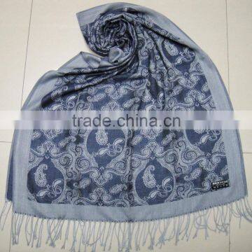 New Hot Popular Ladies Jacquard Paisley Floral Viscose Scarf for Dubai photo-6
