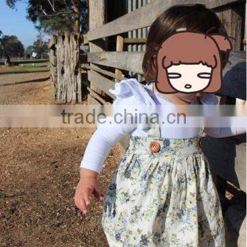 Flower Girl Dresses Straps Sleeveless Kids Frock Designs Girl Dresses Clothings photo-4