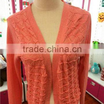 Pattern Knitted Coat&Wool Coat&Winter Clothes For Lady photo-5