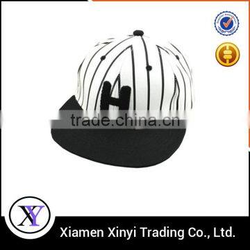 Fashion cotton flat brim custom snapback embroidery