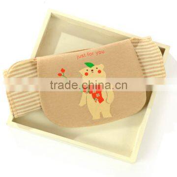 S33344W 100% Cotton Soft Baby Absorb Towel Cartoon Breathable Sweat Absorbing Towel photo-2