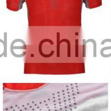 100% Polyester Wholesale Sport Dry Fit Custom Men t Shirt Printing photo-6