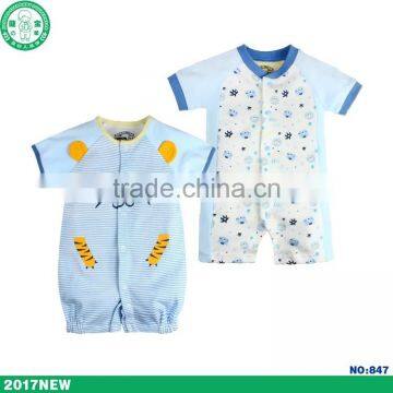 Hot Selling Animal Print 1 Year Old Baby Clothes Baby Romper photo-3