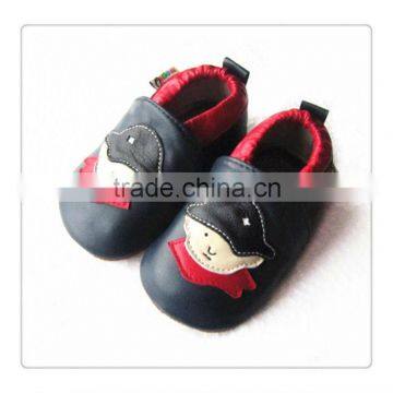 wholesale sheep leather rubber sole toddle shoes