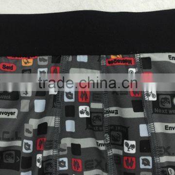 OEM Milk Silk Healthy Soft & Comfortable Men Printed Boxer Shorty photo-3
