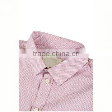 Slim Fit Hit Color Classic Grid Oxford Men Long Sleeve Casual Shirt photo-4