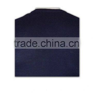 ISO9001/BSCI Manufature Fashionable Navy Blue Oversized Cardigan Vest photo-5