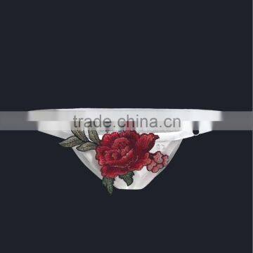 2017 New Fashion Women Roses Thong Sexy Underwear photo-4