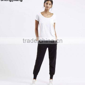 Hot Sale High Quality Women Casual Cotton Jogger Pants Wholesale in Guangzhou photo-4