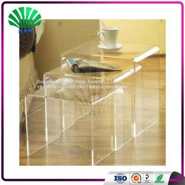 Transparent Plexiglass Nesting Table Home Furniture Tea Table Living Room Console Table photo-2
