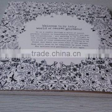 Secret Garden 96 Pages English Edition Coloring Book For Children Adult Relieve Stress Kill Time Graffiti Painting Drawing Book photo-5