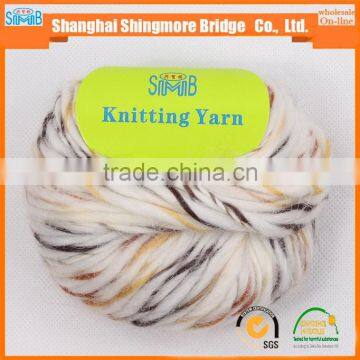Knitted yarn china supplier cheapest wholesale oeko tex quality 41%Alpaca 59%Acrylic blended baby yarn for free yarn samples