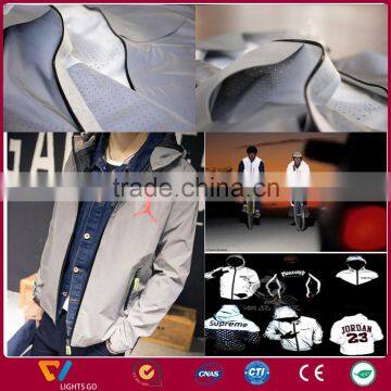 Colored Sew on Retro Reflective Nylon Fabric for Clothing photo-3