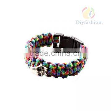 2015 Hot Sell Custom Double Anchor Bracelet Paracord PC6017-1 photo-5