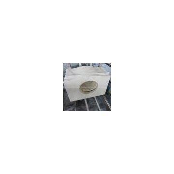 solid surface artificial stone bathroom vanity