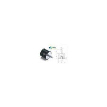 Non-toxic Black and Optional MF (VD) Cylindrical Rubber Vibration Damper for running machines and au