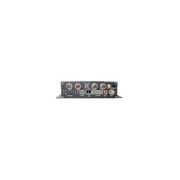 H.264 High Profile 3G Mobile DVR GPS 4 Channel With Double SD