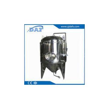 Stainless steel homebrew conical beer fermenter