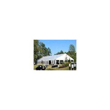 Aluminum Frame Wedding Party Tents White PVC Fabric East Set Up