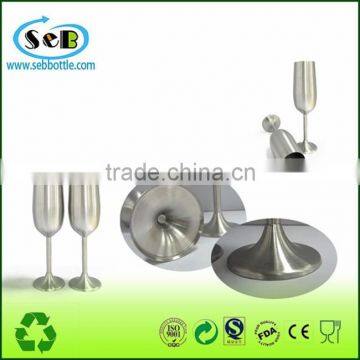 China factory oem metal champagne goblet