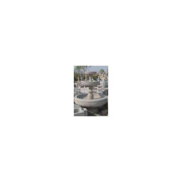 stone fountain